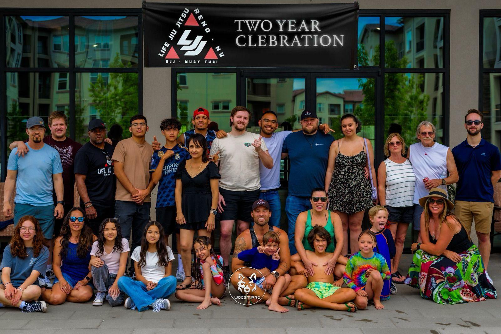 Two Years Aniversary Life Jiu Jitsu